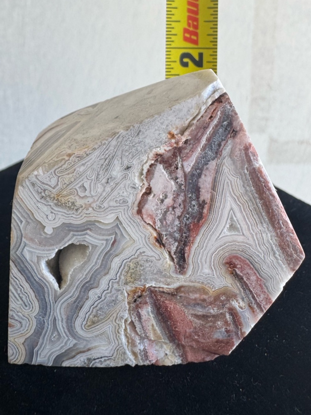 Mexican Crazy Lace Agate polished free form - Picture 3 of 6